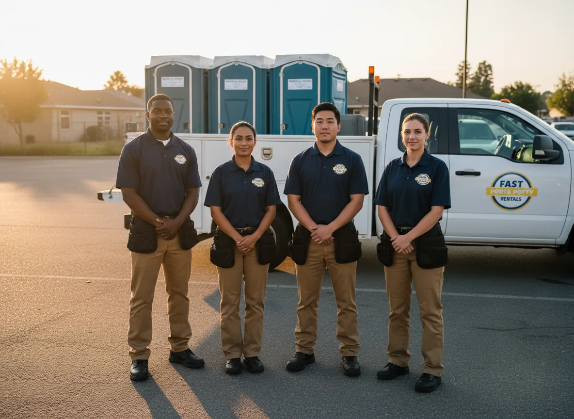 Standard Porta Potty Rentals company in Rhodes, MI