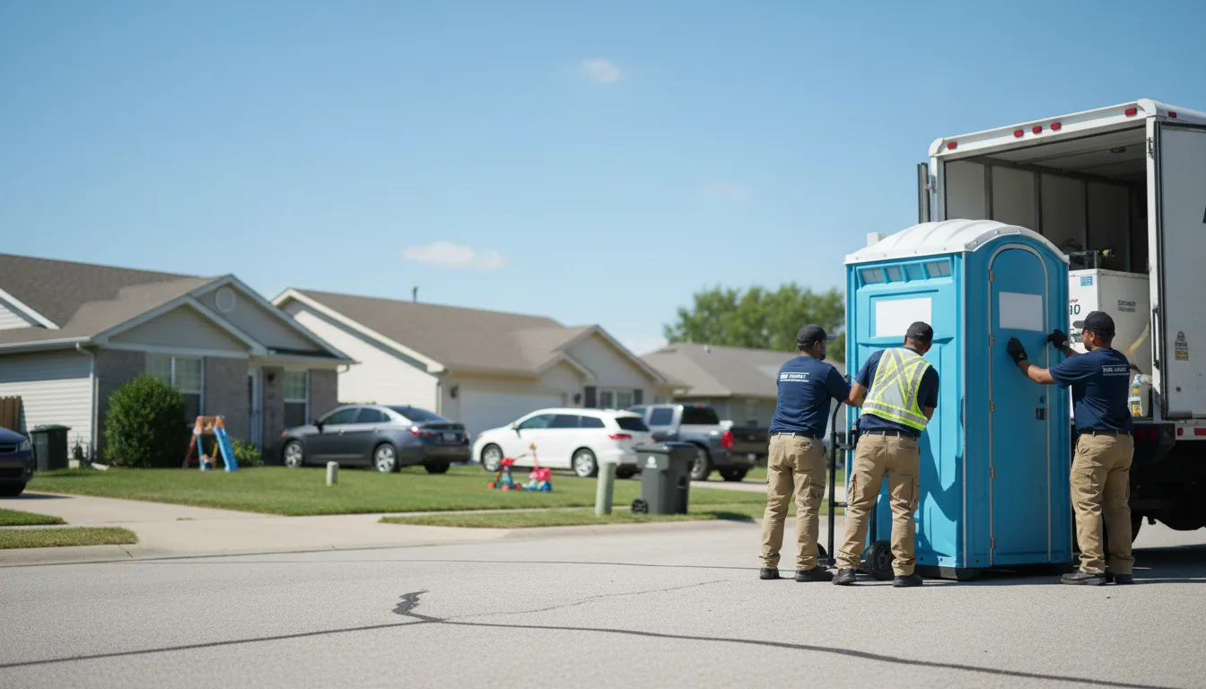 Standard Porta Potty Rentals in Rhodes, MI near me